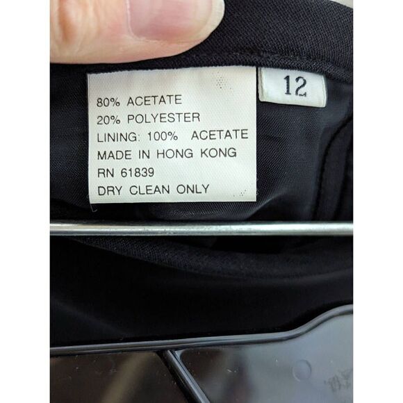 Rickie Freeman For T.J. Nites Women's 12 Piece Black Formal Skirt Set - Picture 6 of 12